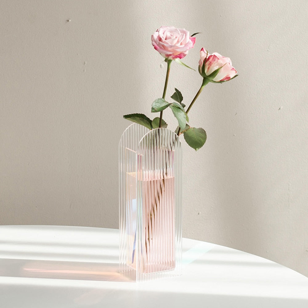 Transparent Acrylic Vase