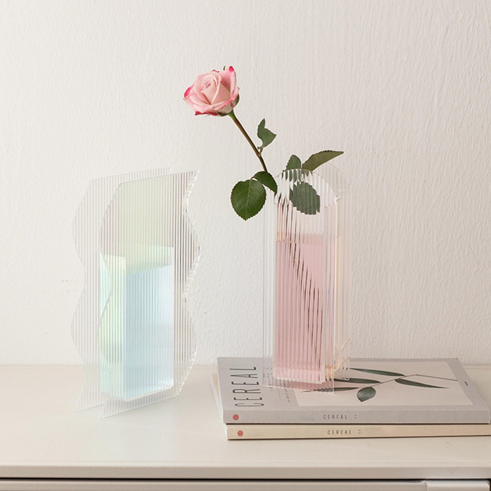 Transparent Acrylic Vase