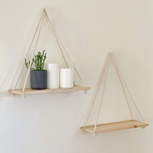 Wooden Swing Shelf